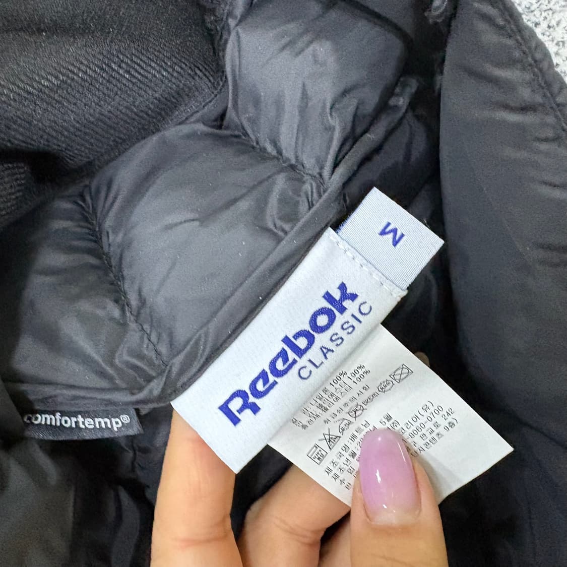 M 리복 경량 패딩 조끼 0527J2 상품이미지5
