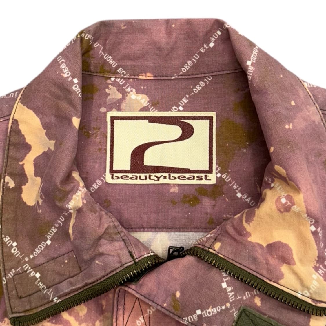 뷰티비스트 90s 타이다이 카모플라쥬 자켓 상품이미지7
