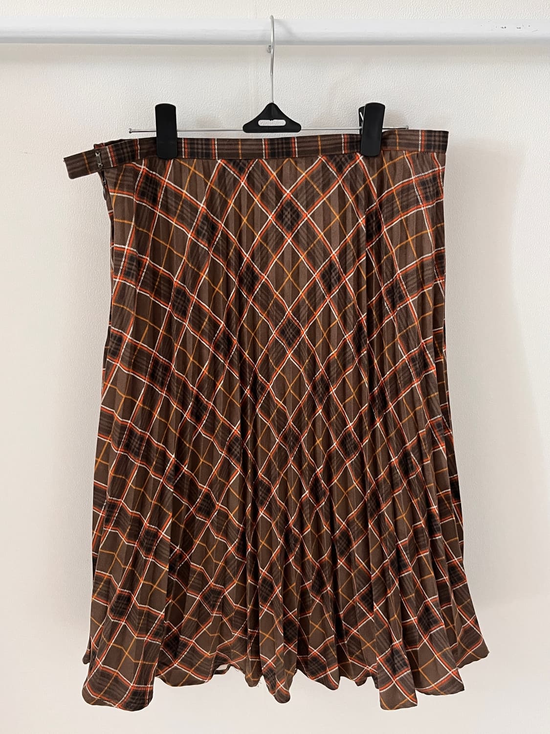 체크 플리츠 스커트 상품이미지4