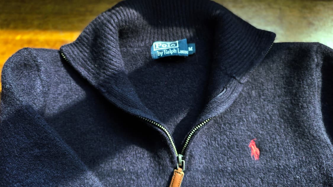 폴로 랄프로렌 키즈 램스울 집업 니트  상품이미지4