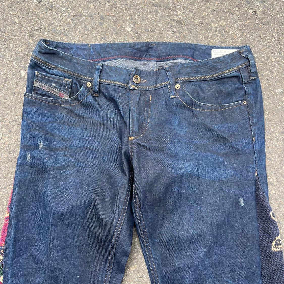 디젤 커스텀 벨보텀 진 상품이미지3