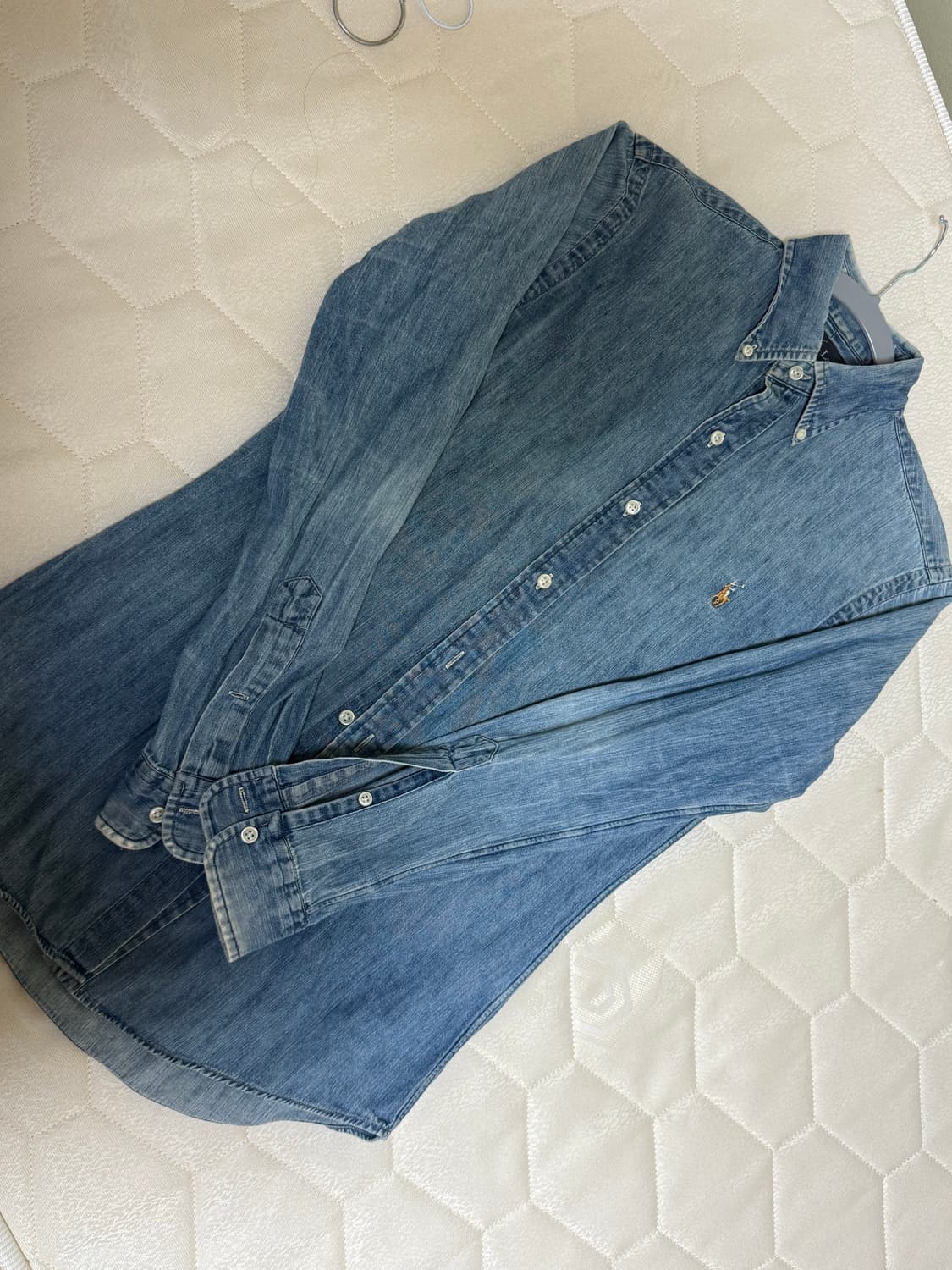 폴로 랄프로렌 빈티지 데님 셔츠 상품이미지3