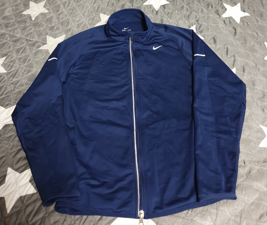 나이키 드라이핏 트랩탑 집업져지 네이비 (M) 상품이미지1