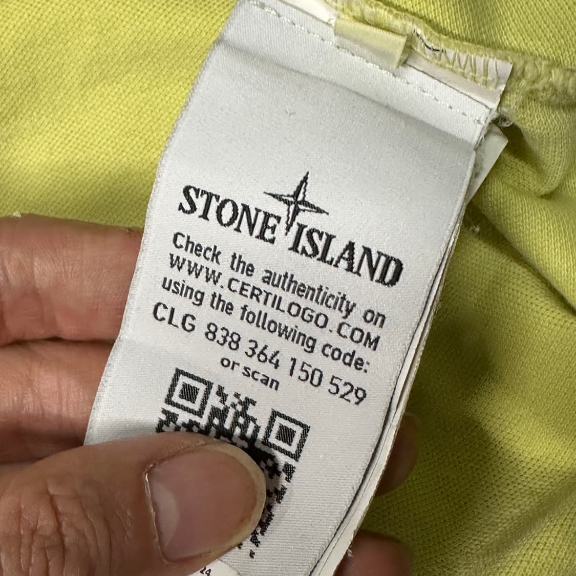 스톤아일랜드 로고 폴로 반팔 XL 상품이미지5