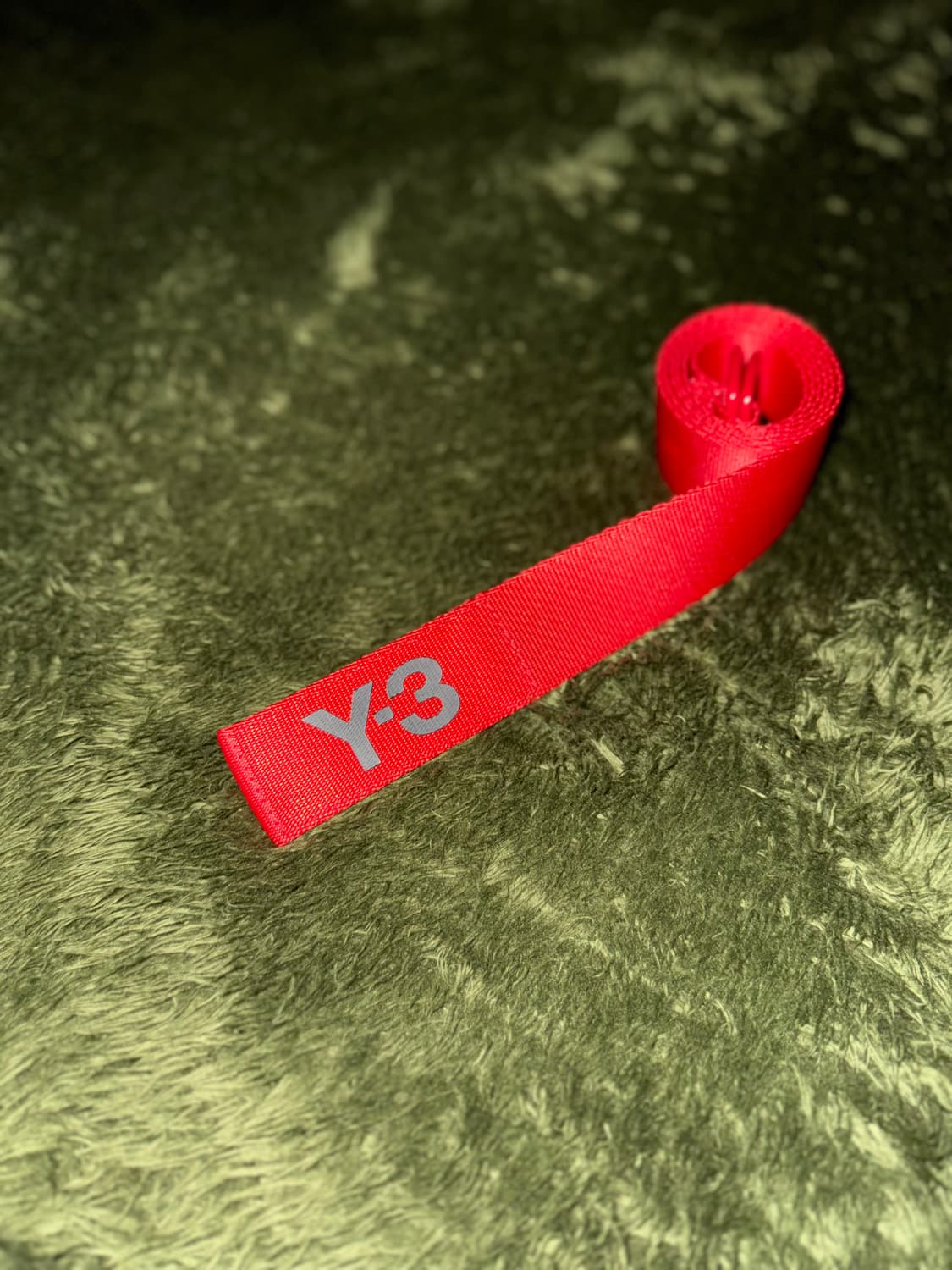 [M] Y-3 와이쓰리 요지야마모토 로고 벨트 125cm 상품이미지3