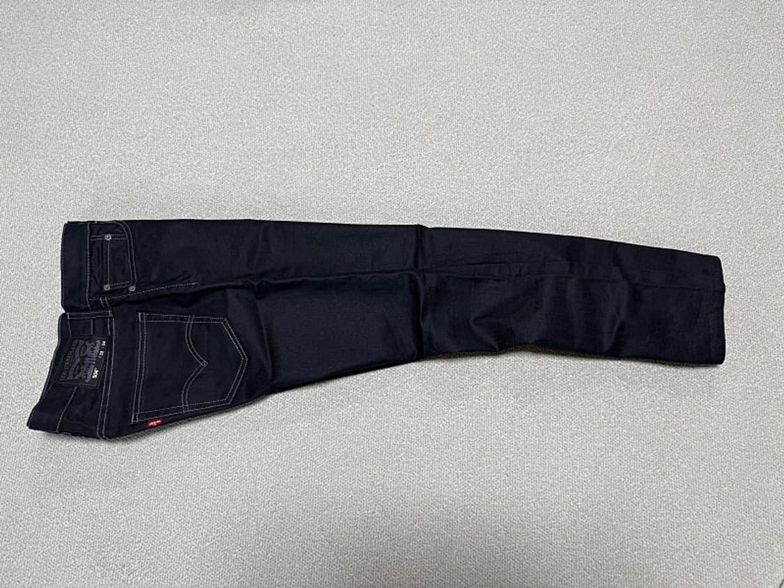 리바이스 504 청바지 여룸용 블랙진 남성용 32인치 미착용품 상품이미지1