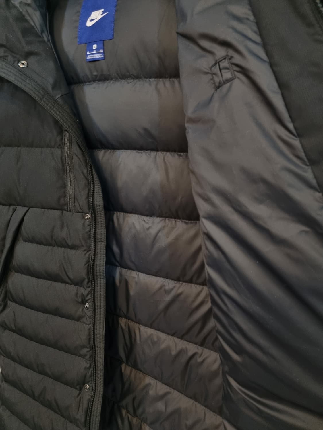 나이키 오리털 롱패딩 XL 블랙 상품이미지4