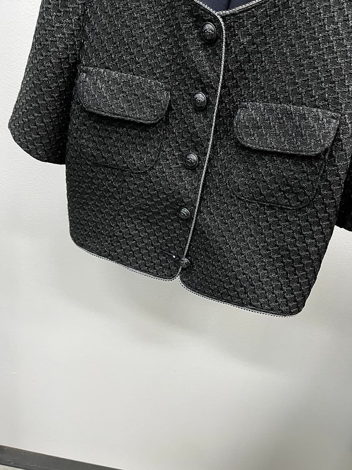 여) 미샤 숏 트위드자켓  상품이미지5