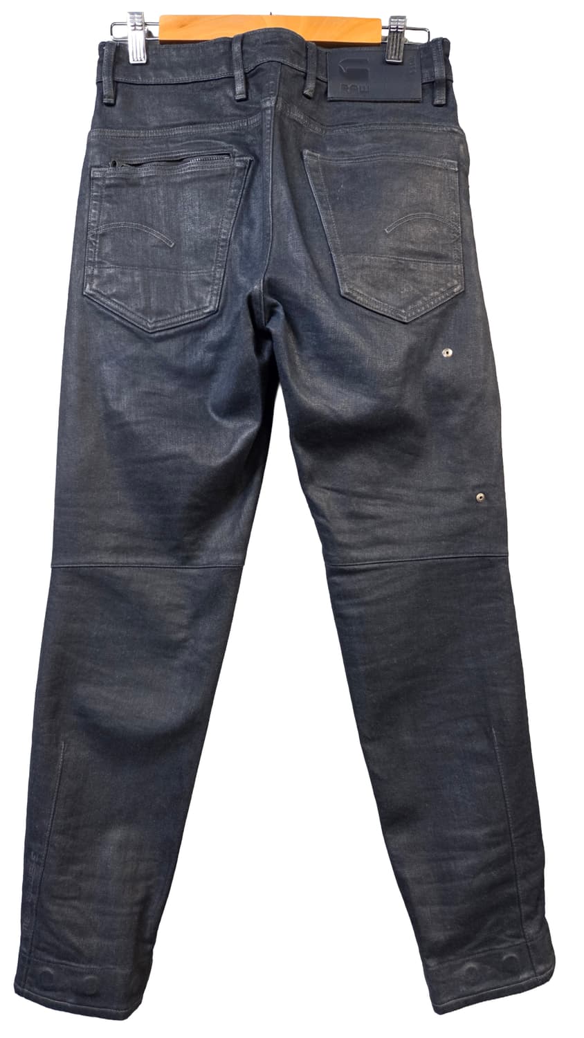 G-Star Raw 블랙 데님 청바지 사이드 지퍼(27)오일바지 상품이미지2