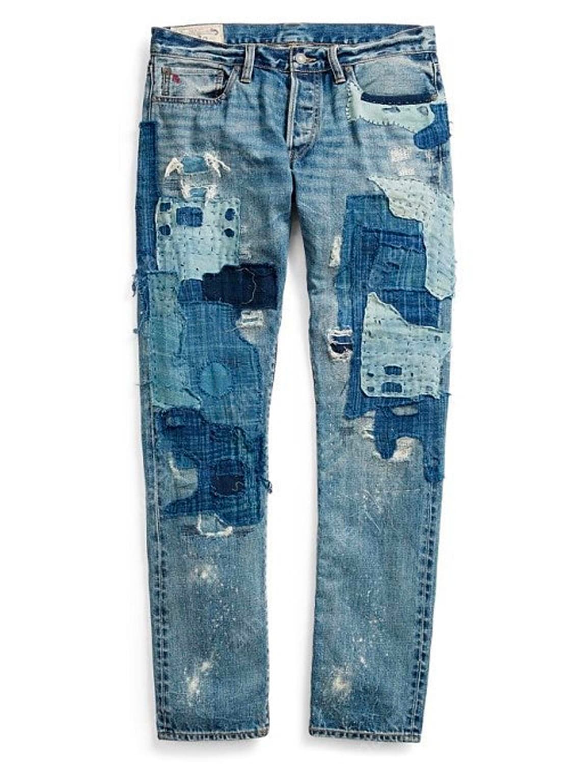 폴로 랄프로렌 보로 디스트레스드 리페어 데님팬츠 상품이미지3