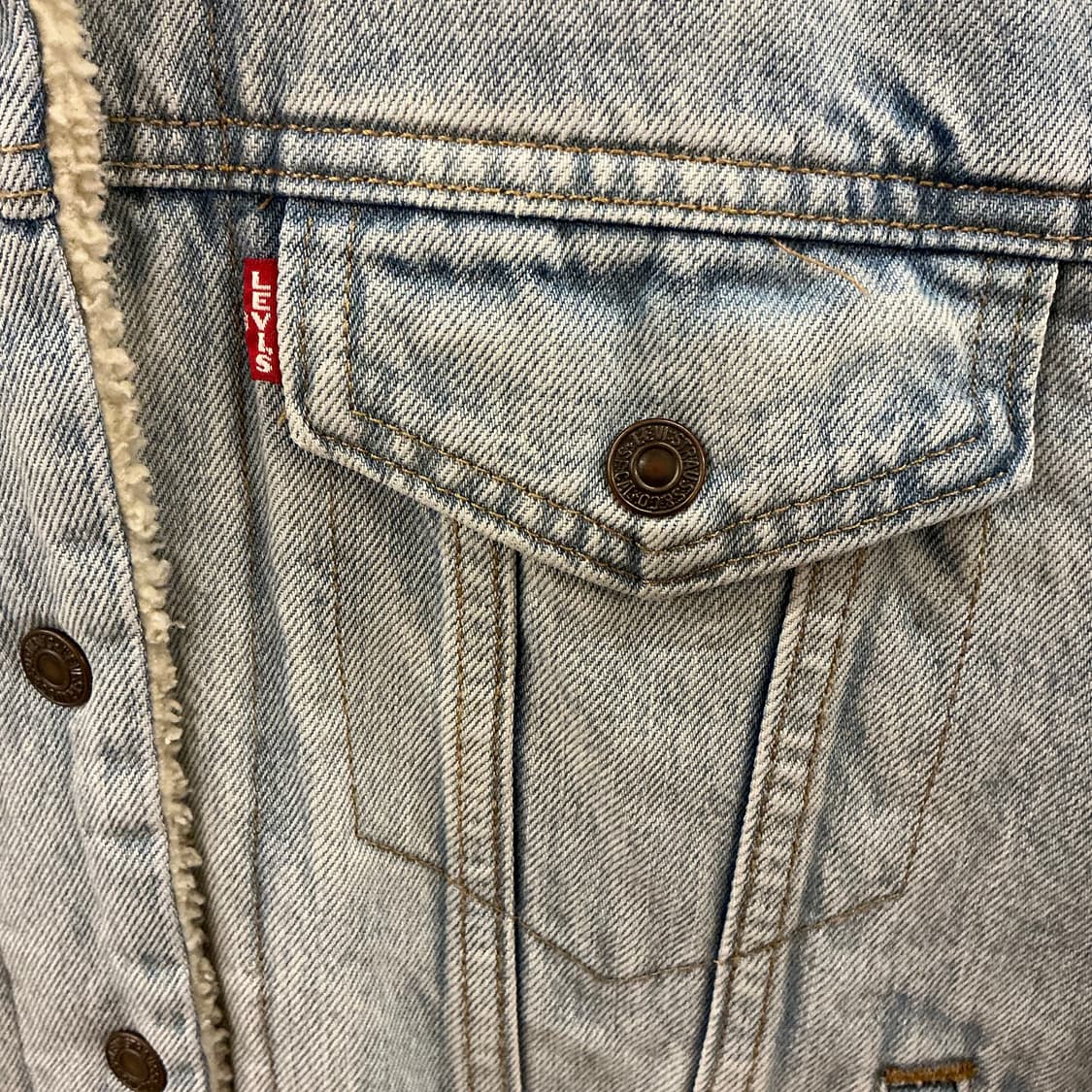 리바이스 데님 셰르파 자켓 상품이미지3