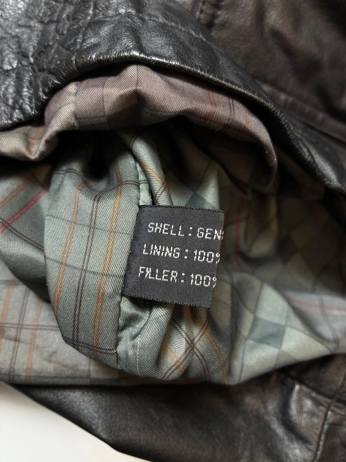 Brettons 90's 유틸리티 양가죽 하프 코트 PN8475 상품이미지8