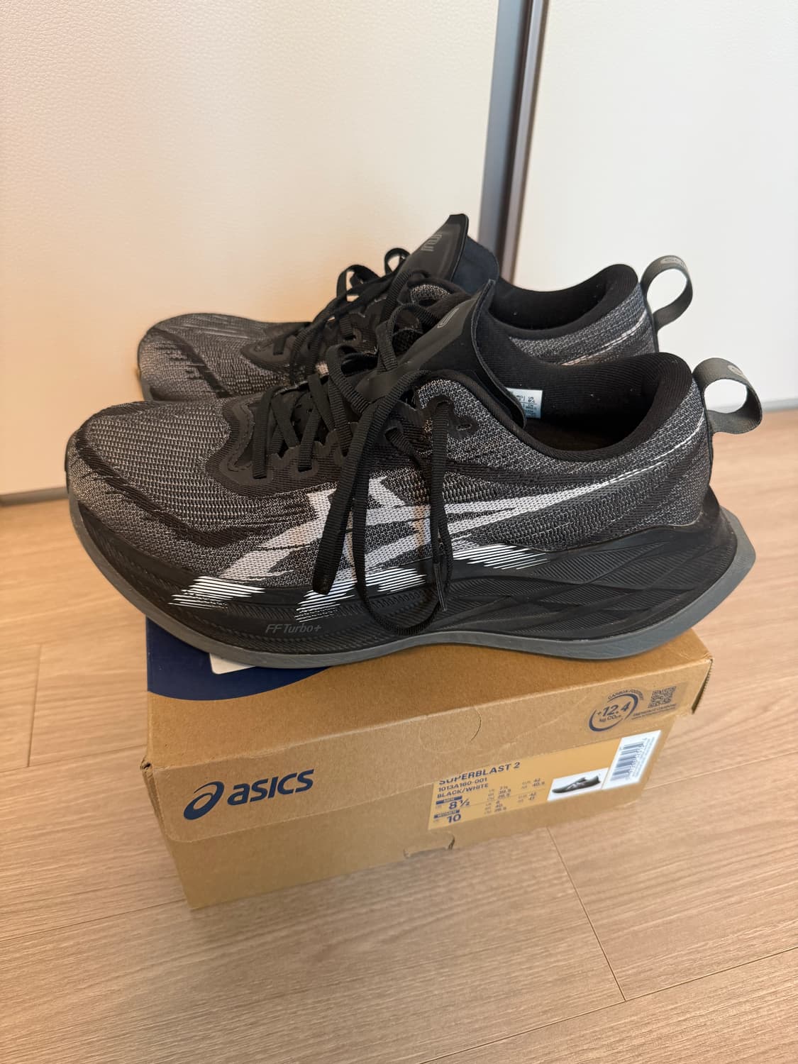 아식스 슈퍼블라스트2 블랙 265 상품이미지6