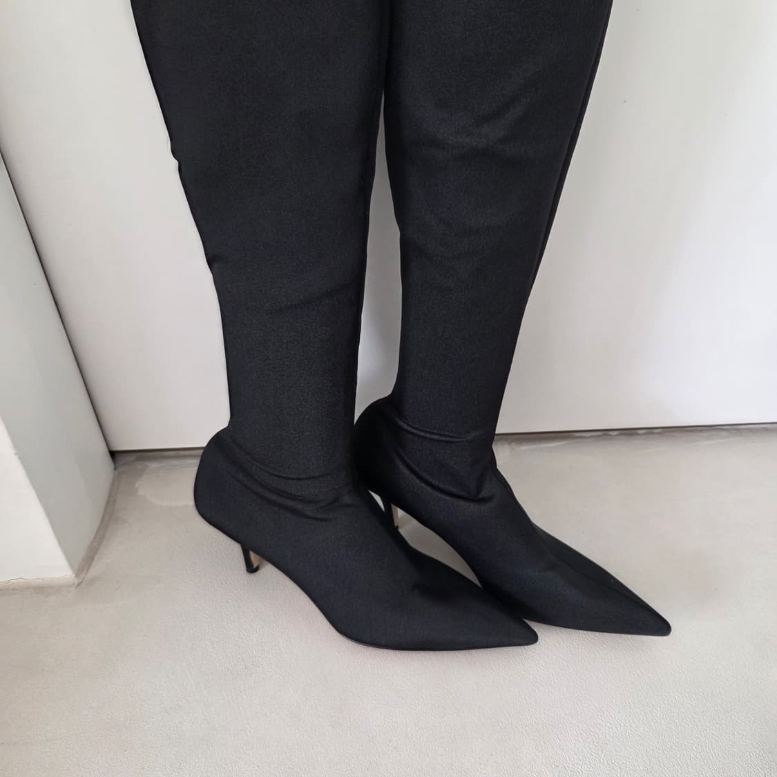 새틴 니하이부츠 상품이미지4