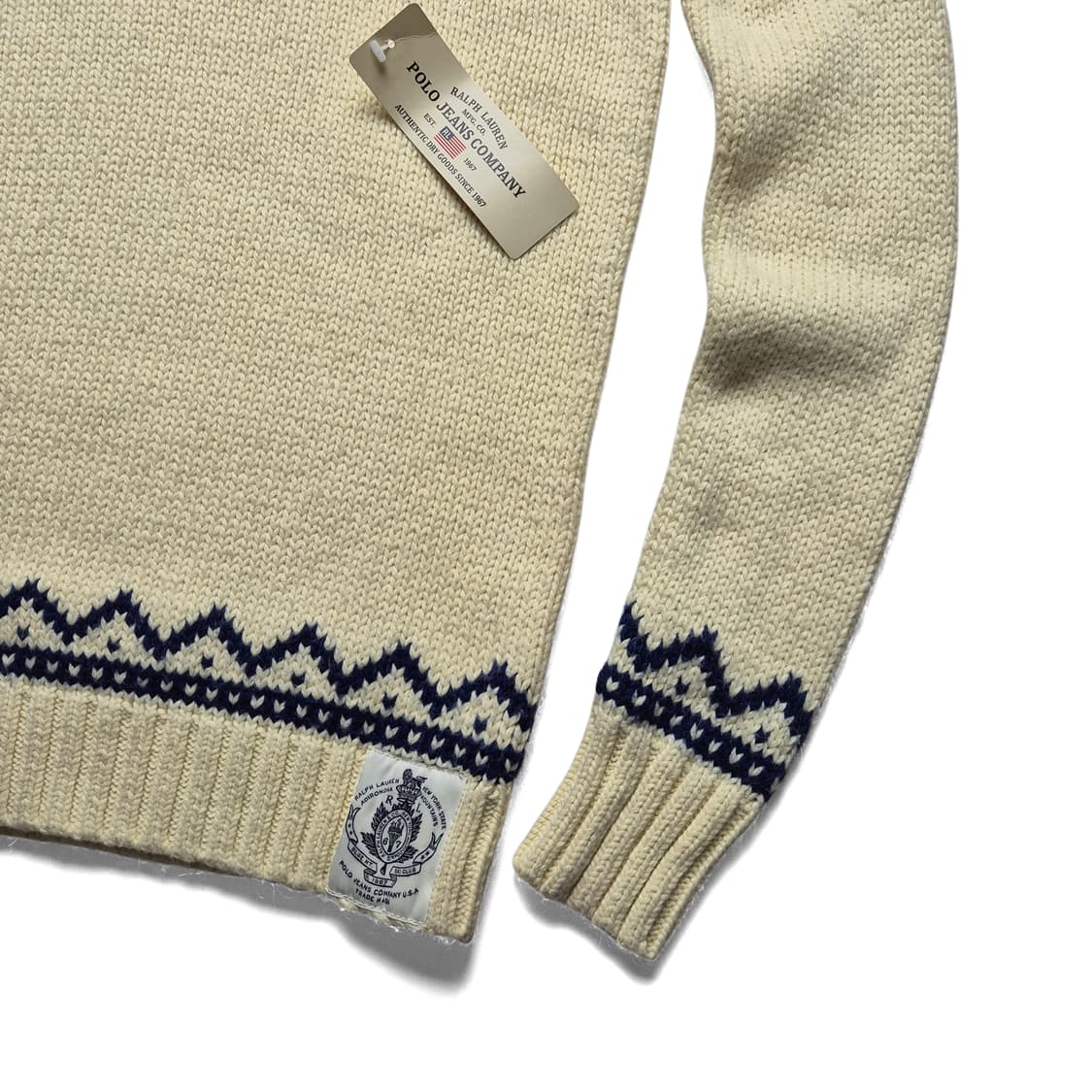 [S] 폴로 진스 컴퍼니 페어아일 터틀넥 니트 상품이미지5