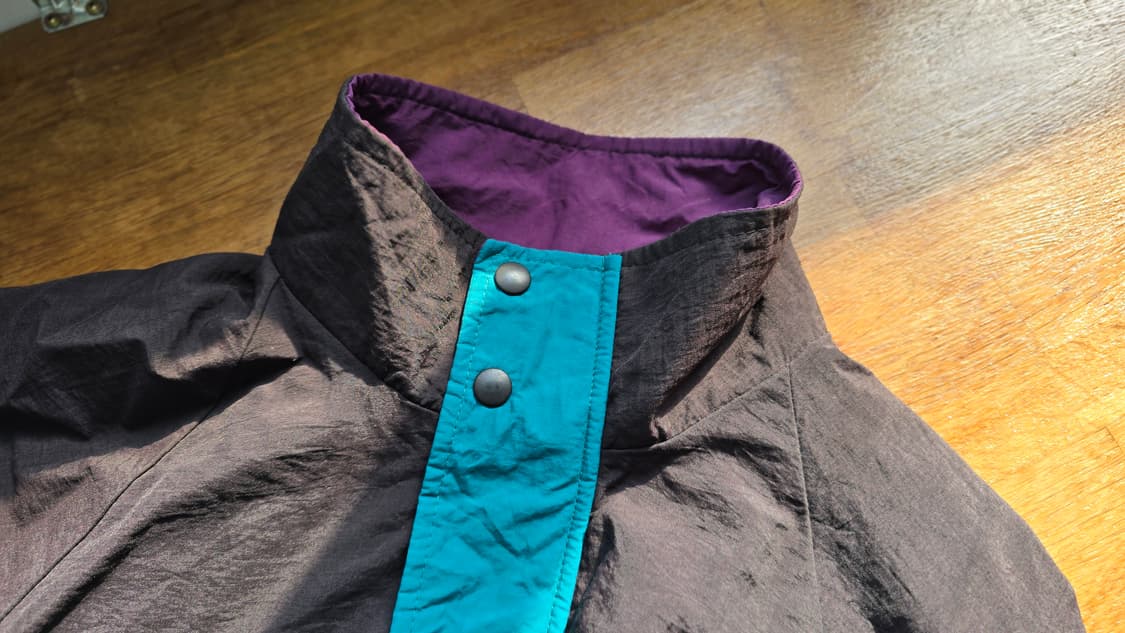 레어) 데드스탁 아메리칸 빈티지 블루종 자켓 윈드브레이커 USA 상품이미지3