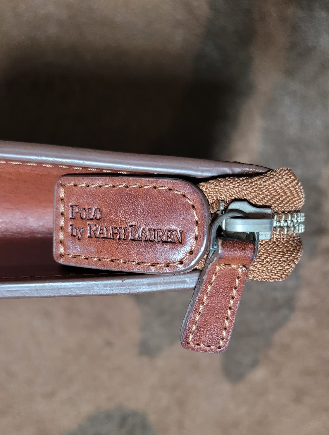 폴로 랄프로렌 남성용 소가죽 비지니스 파우치(40*29) 상품이미지10