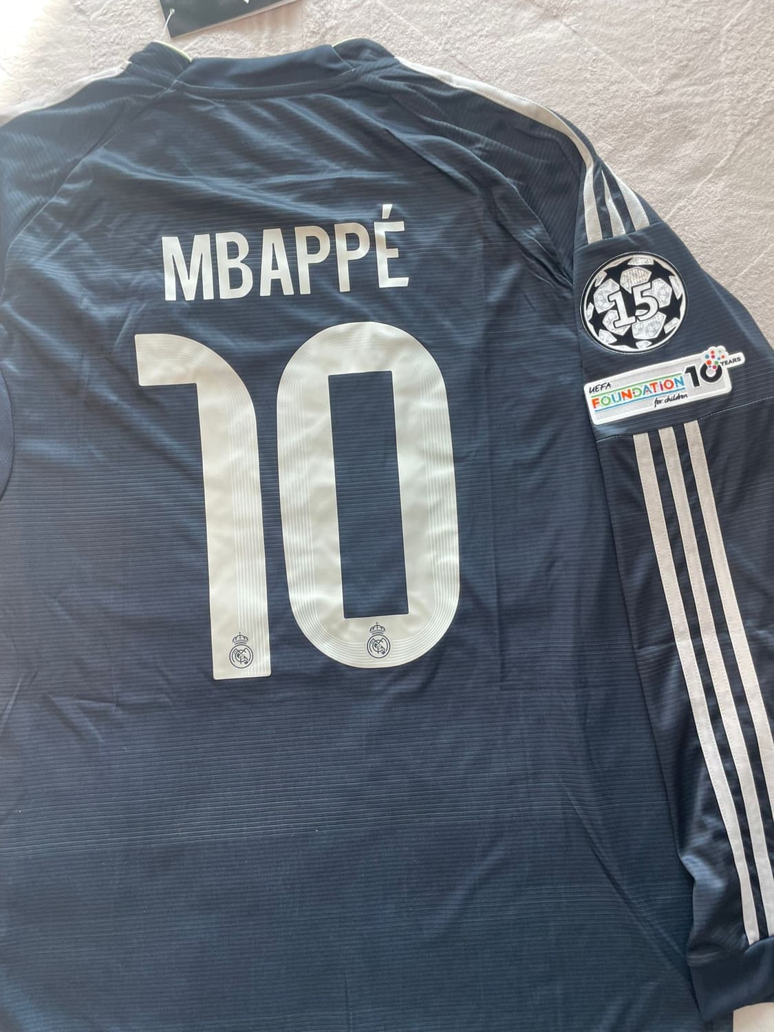 25-26 레알 마드리드 어웨이 음바페 긴팔 유니폼 상품이미지4