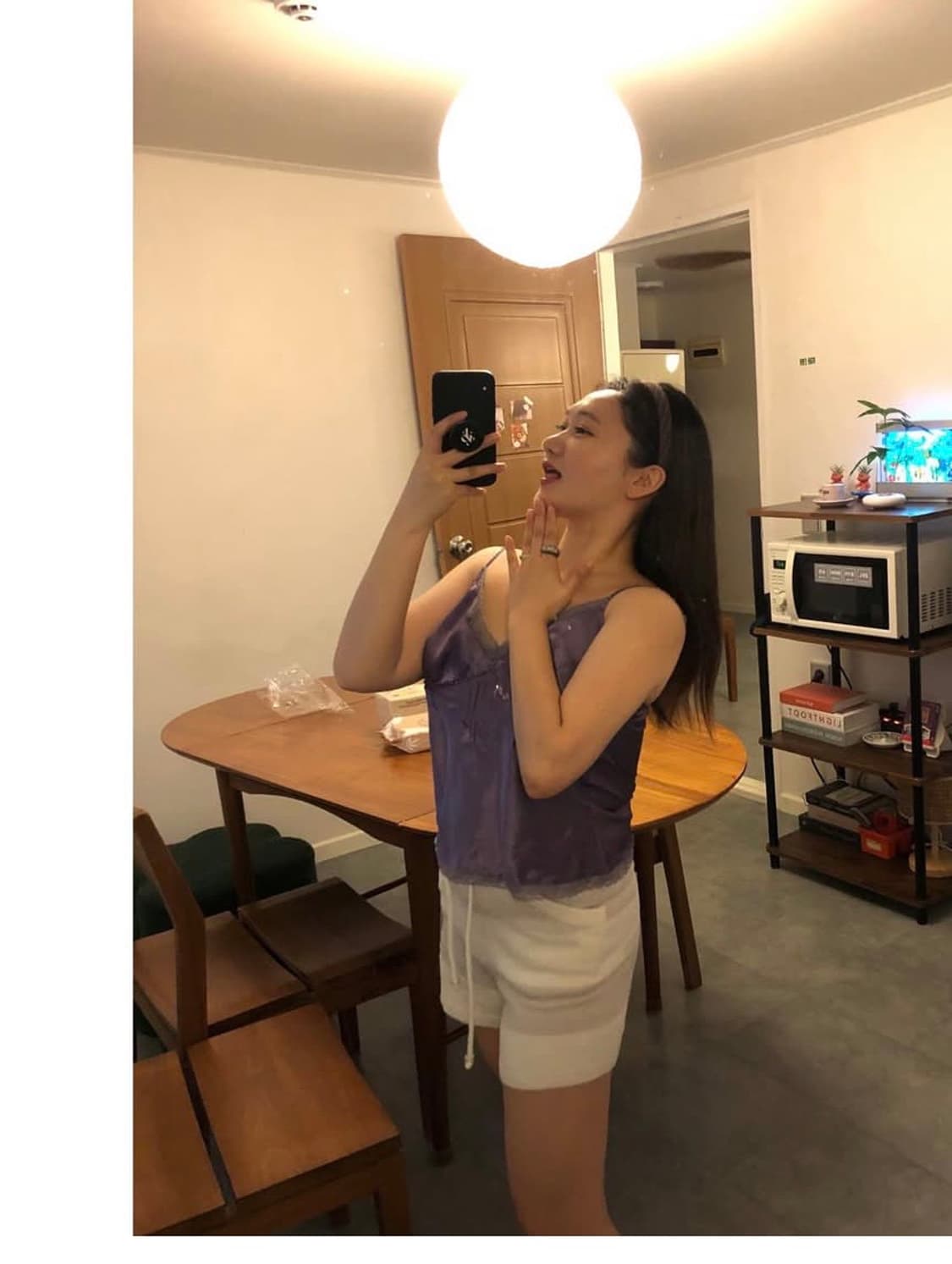 브라운 체크 머리띠 📔 상품이미지2