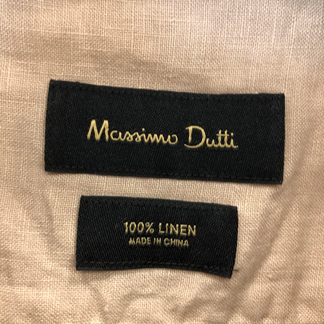 마시모두띠 프리미엄 린넨 100% 반팔셔츠 M 상품이미지5