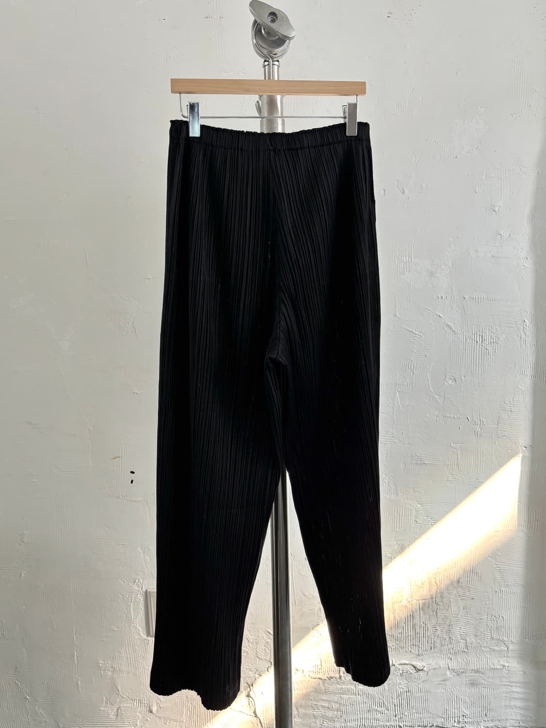 Pleats Please 플리츠플리즈 블랙 플리츠 롱팬츠  상품이미지9