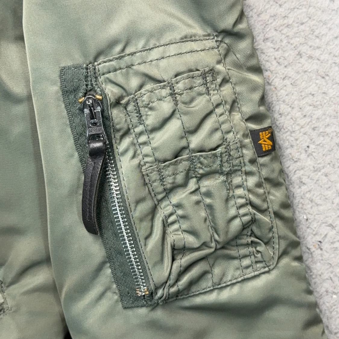 80s 알파 인더스트리 N-2B 플라이트 자켓 상품이미지2