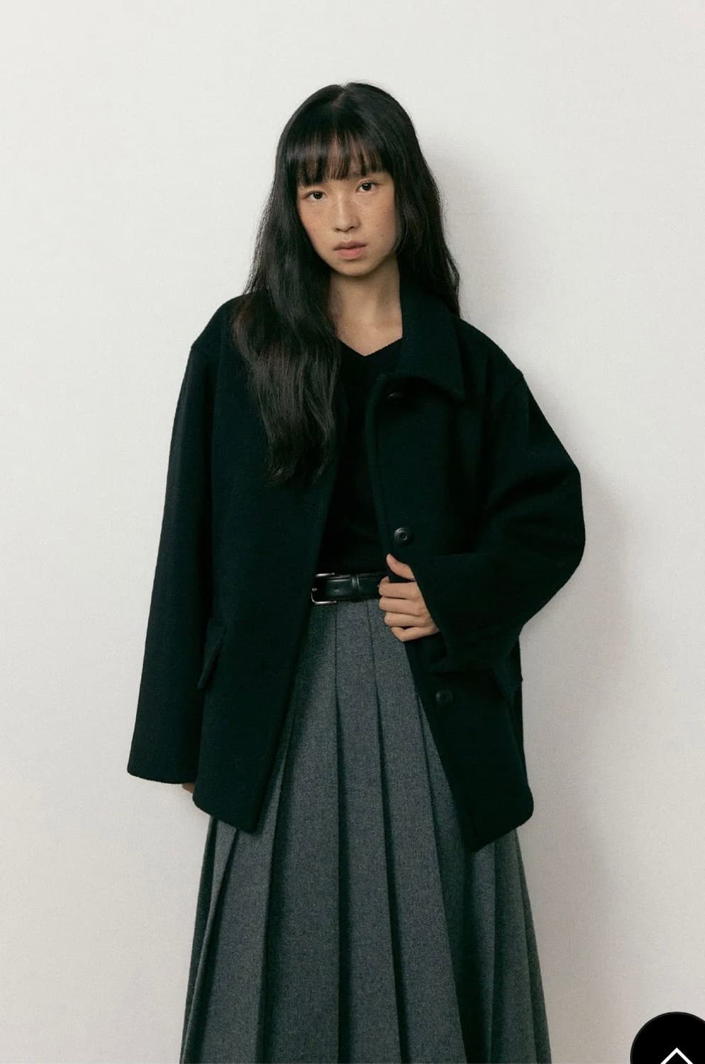 링서울 스탠다드 울 하프 코트 상품이미지1