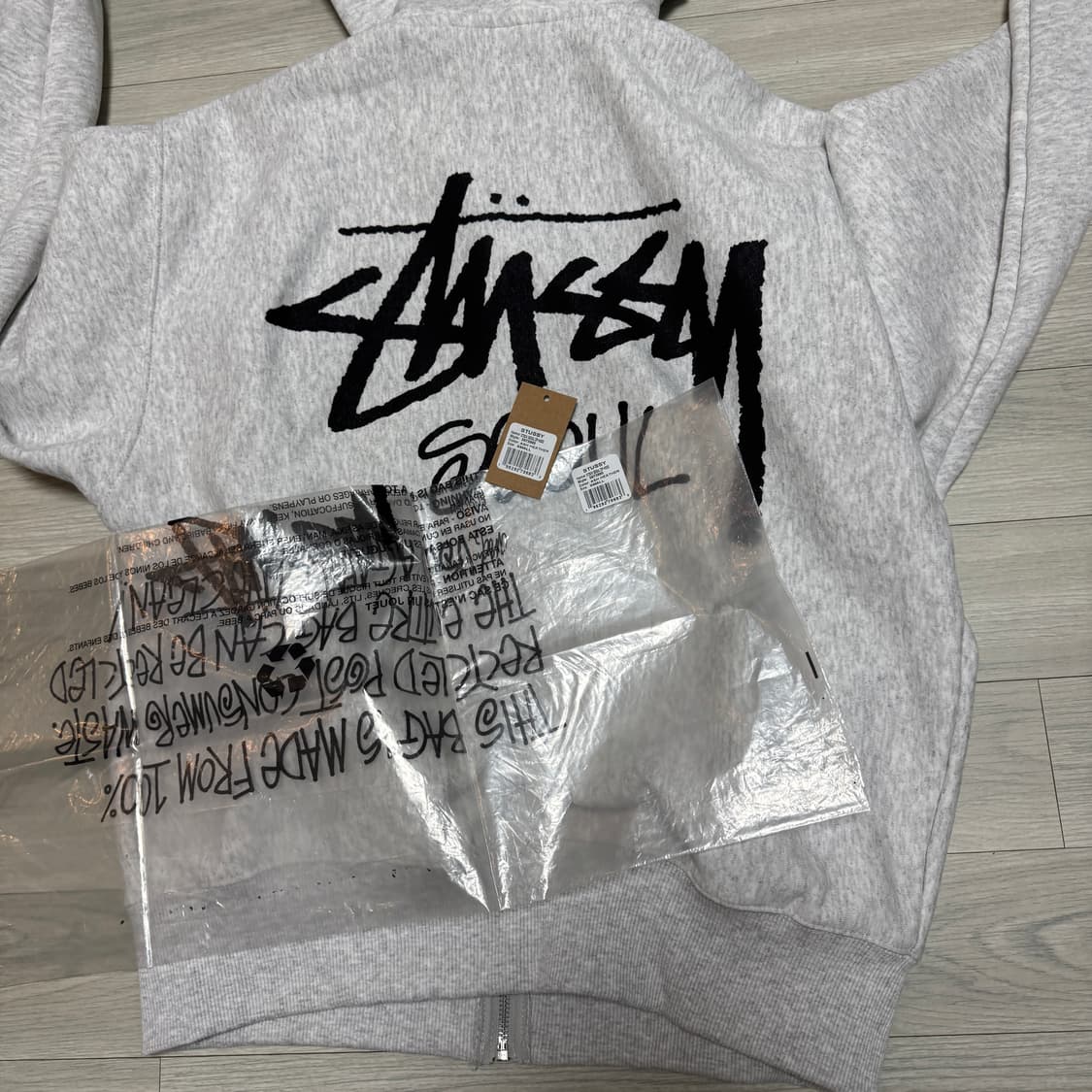 스투시 서울 후드집업 s 상품이미지6