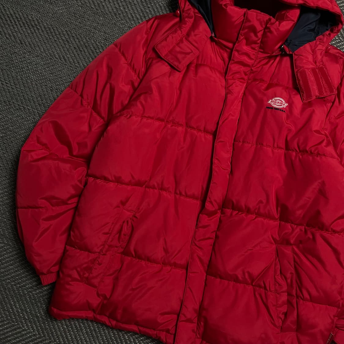 디키즈 USA 오리지날 퀼팅 경량 패딩 레드 o 5264 상품이미지3