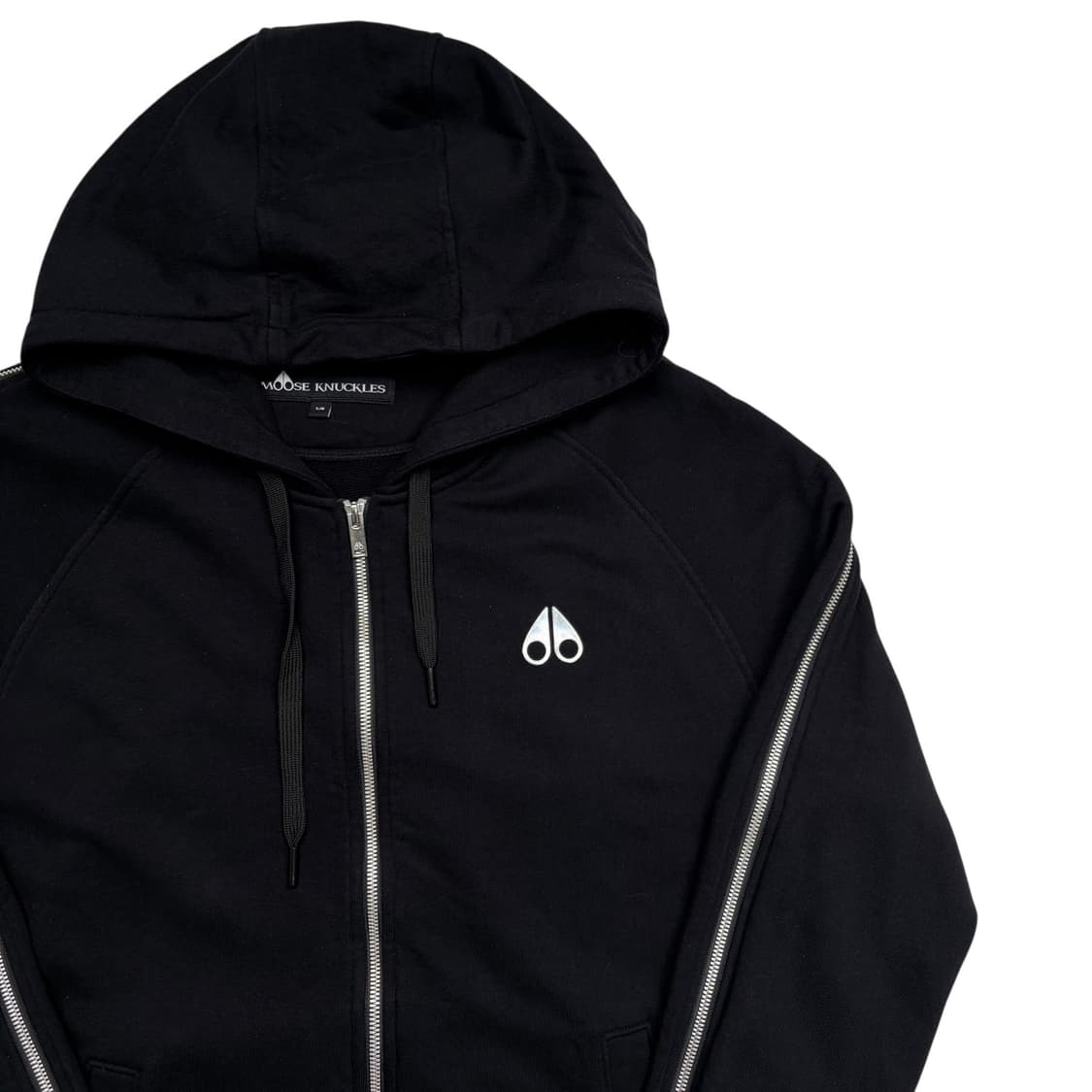 무스너클 인터내셔널 블랙 후드집업 L 상품이미지2