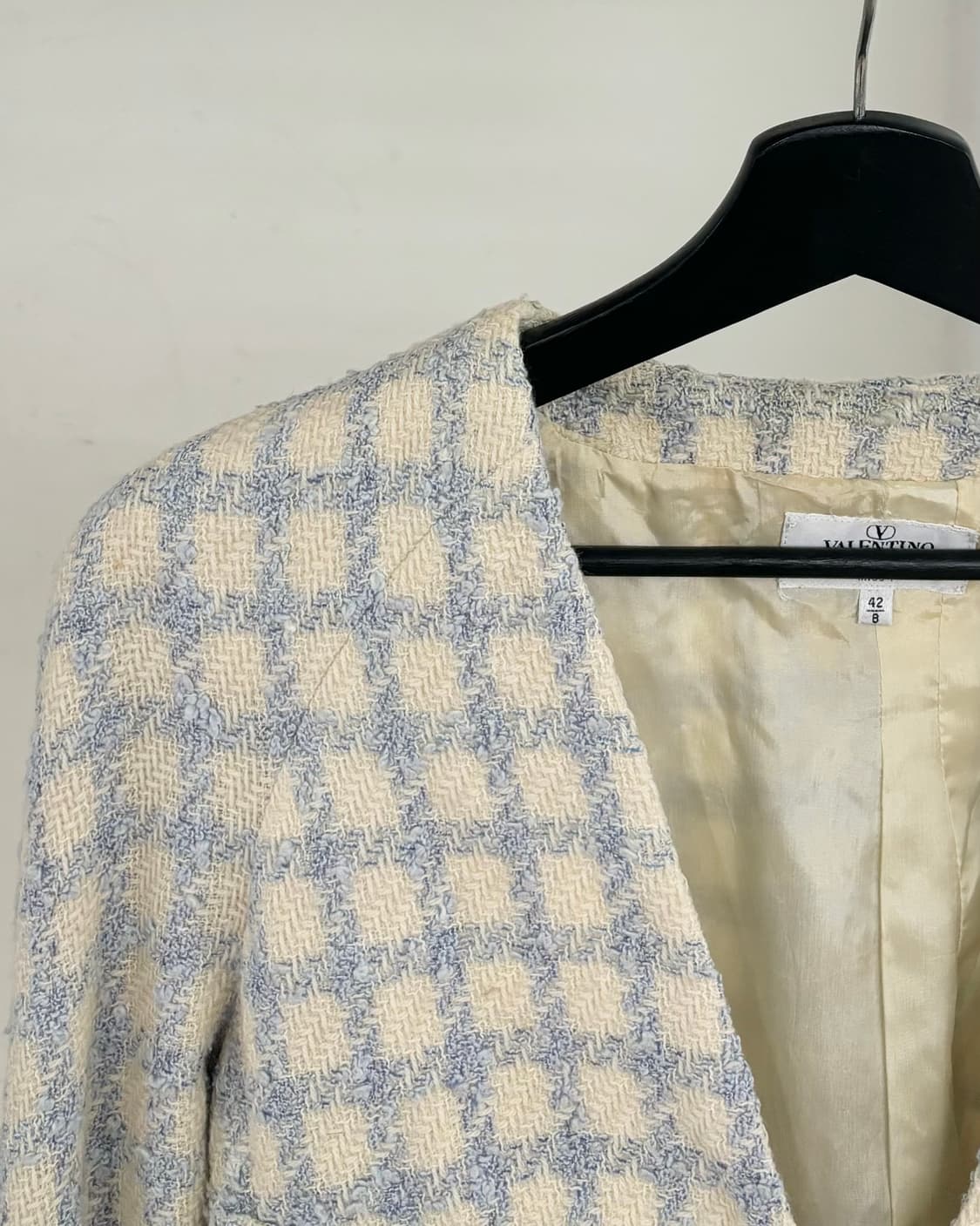 발렌티노 가라바니 울 트위드 패턴 이브닝 자켓 상품이미지3