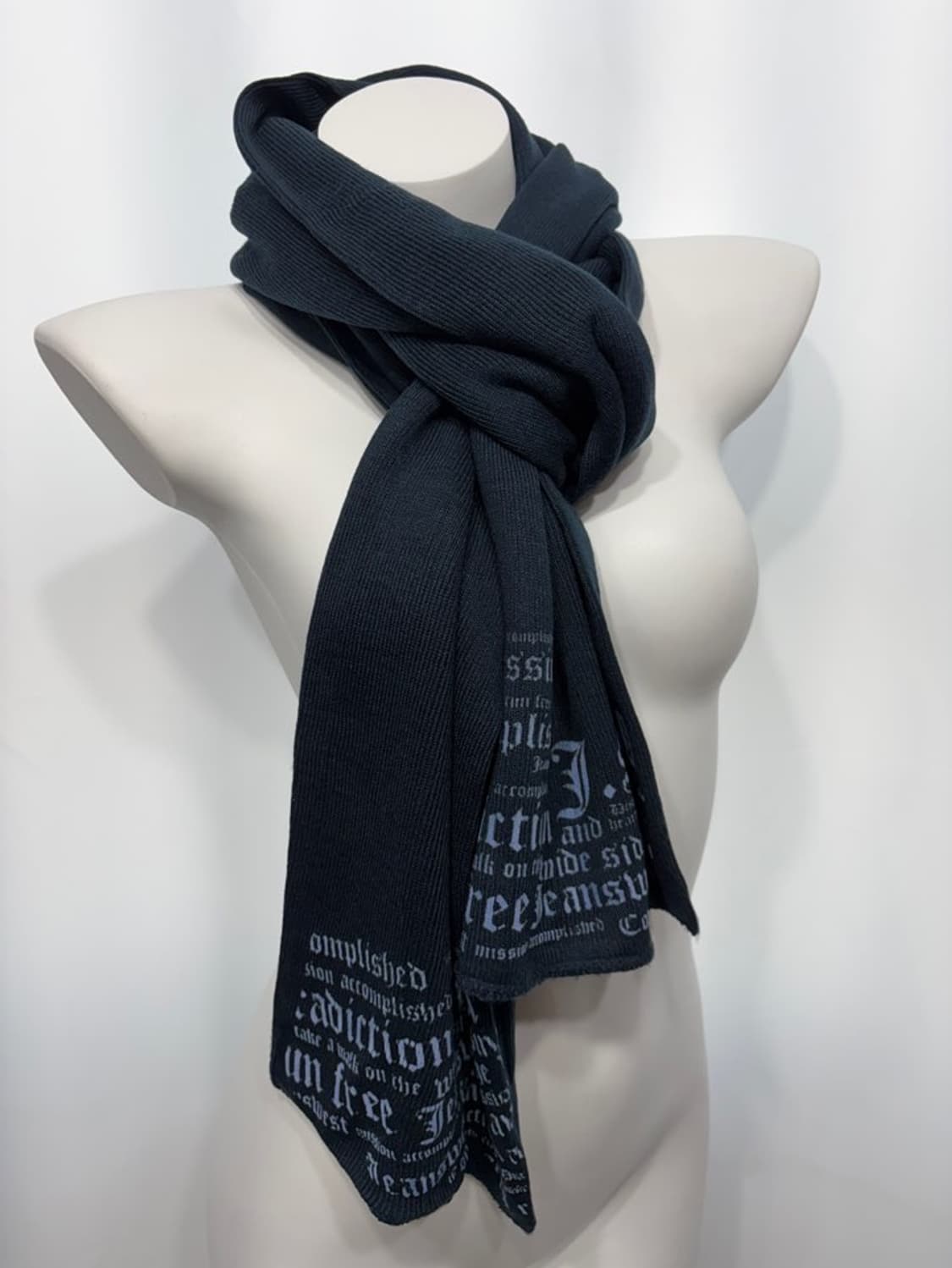 🎸블루 레터링 머플러🎸 상품이미지6
