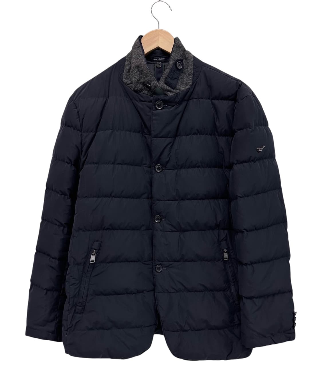 헨리코튼 덕다운 패딩자켓 블랙네이비 (2XL) 상품이미지1