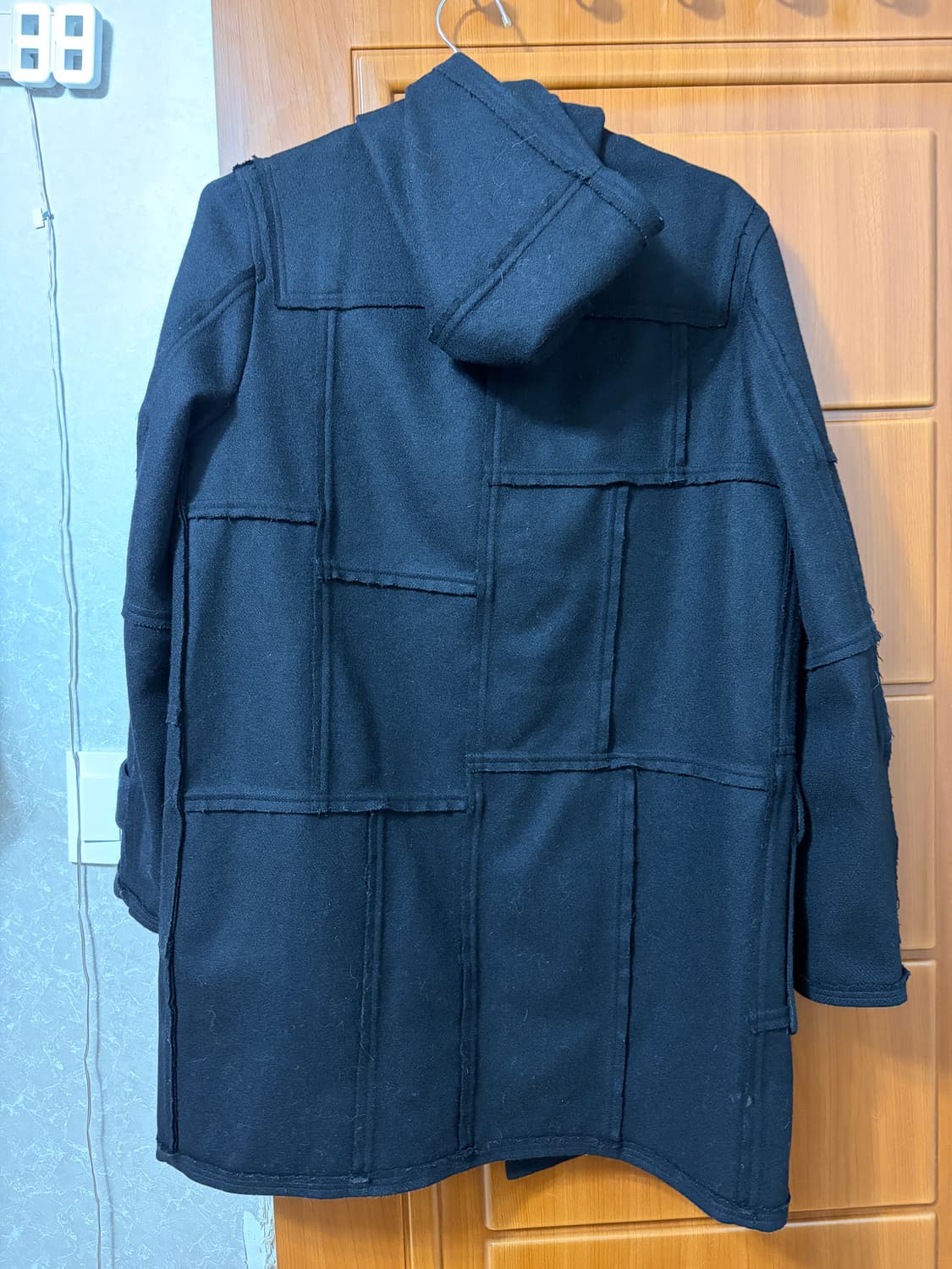 꼼데가르송 셔츠 패치워크 더플 코트 상품이미지2