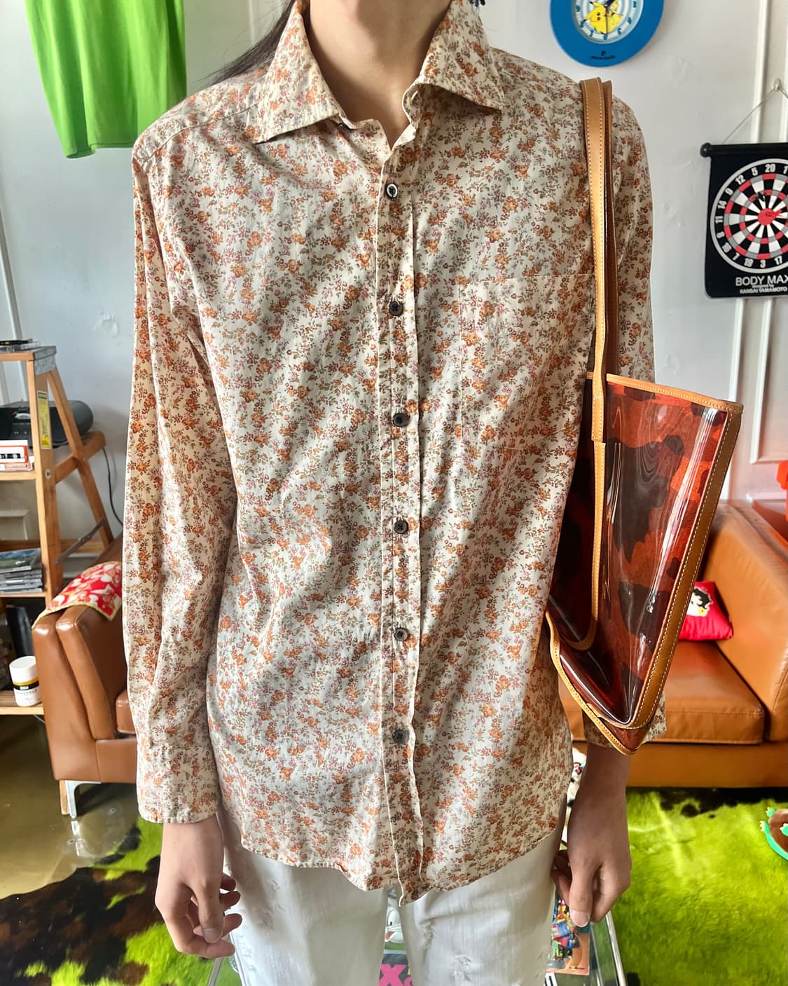 Old Paul Smith Floral Western Shirt 상품이미지2