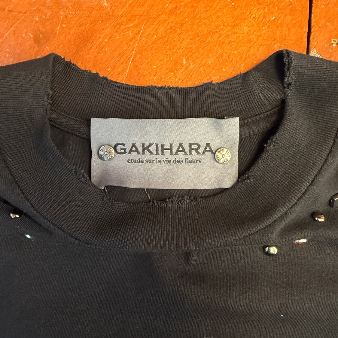 가키하라 kasen 나이트 페인팅 티셔츠 [ 105 ] 상품이미지6