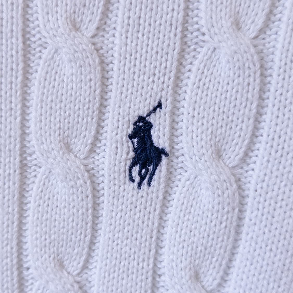 폴로랄프로렌 화이트 케이블 스웨터 상품이미지6