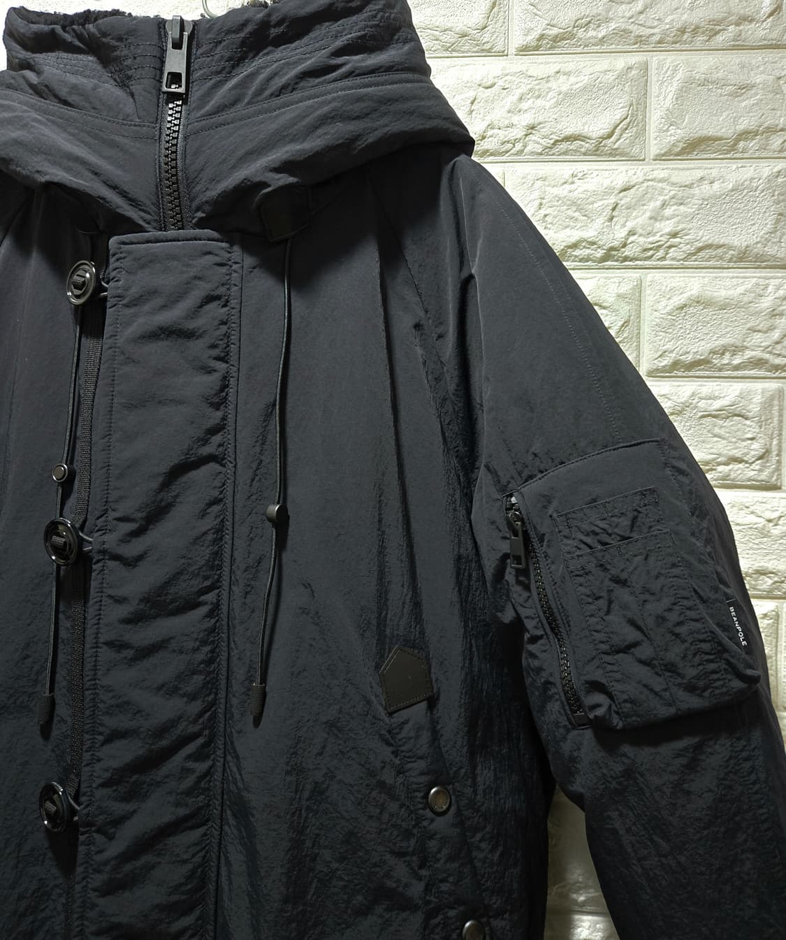 빈폴 BA-1 덕다운 숏패딩 점퍼 100 상품이미지3