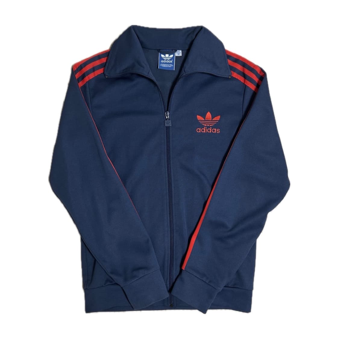 (여성) 아디다스 남색-주황색(빨강색) 져지 상품이미지1