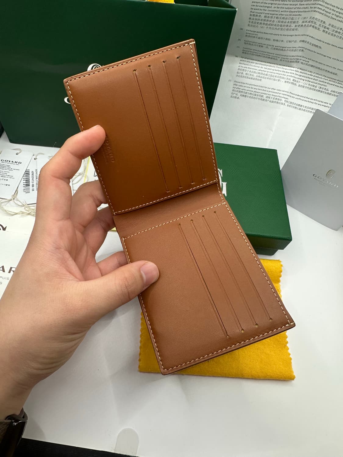 [새상품급/풀박스]고야드 빅투아르 반지갑 상품이미지2