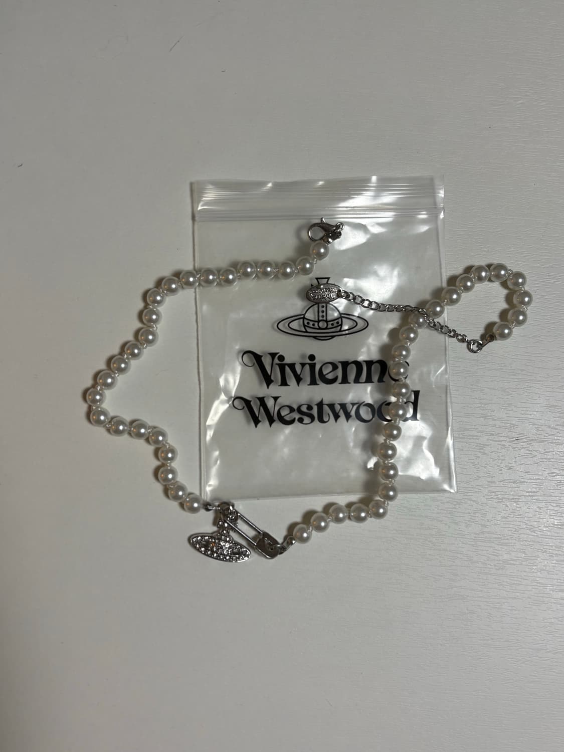 비비안 웨스트우드 진주 목걸이 상품이미지2