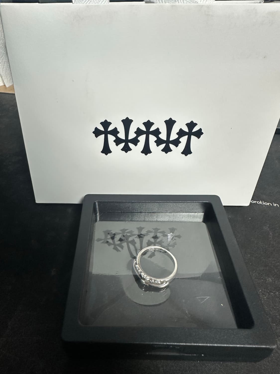 [us9.5]ks19호 크롬하츠 베이비플로랄링 상품이미지2