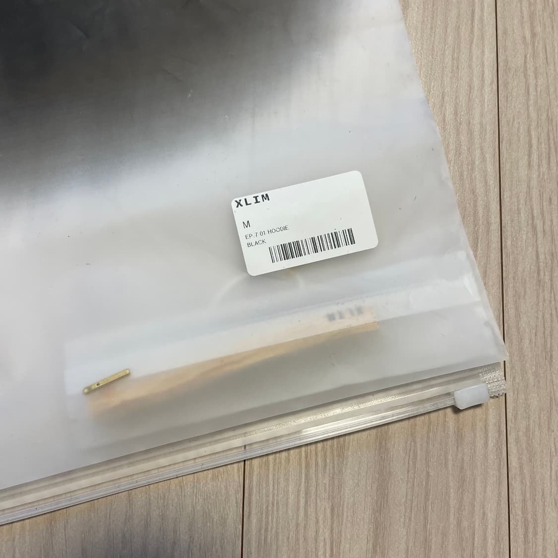 [M] xlim ep 7 01 hoodie black 상품이미지6