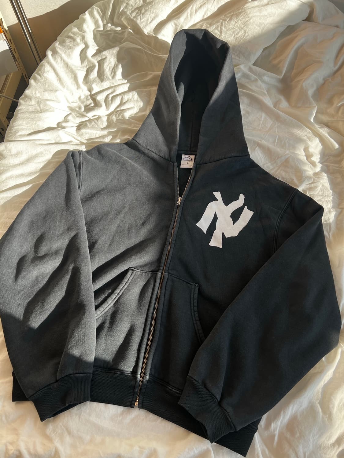 아킴보 클럽 / 뉴욕 후드집업 블랙 / L 상품이미지1