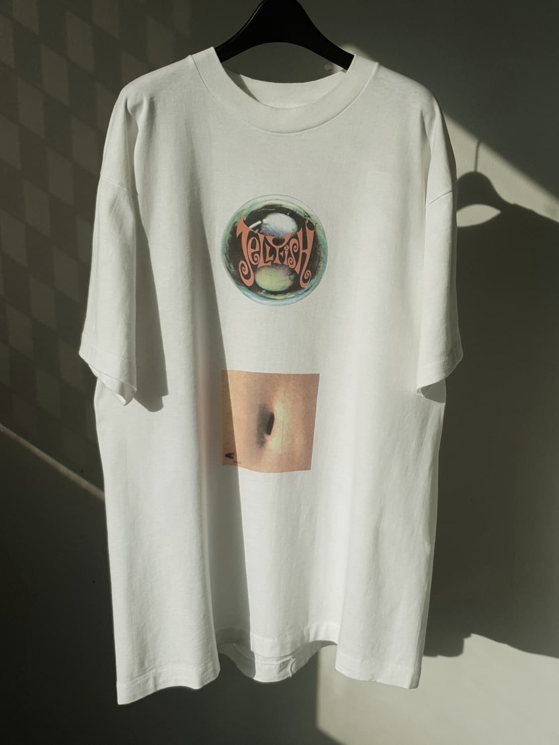90s FRUITOFTHEROOM 'jellyfish' print tee 상품이미지2