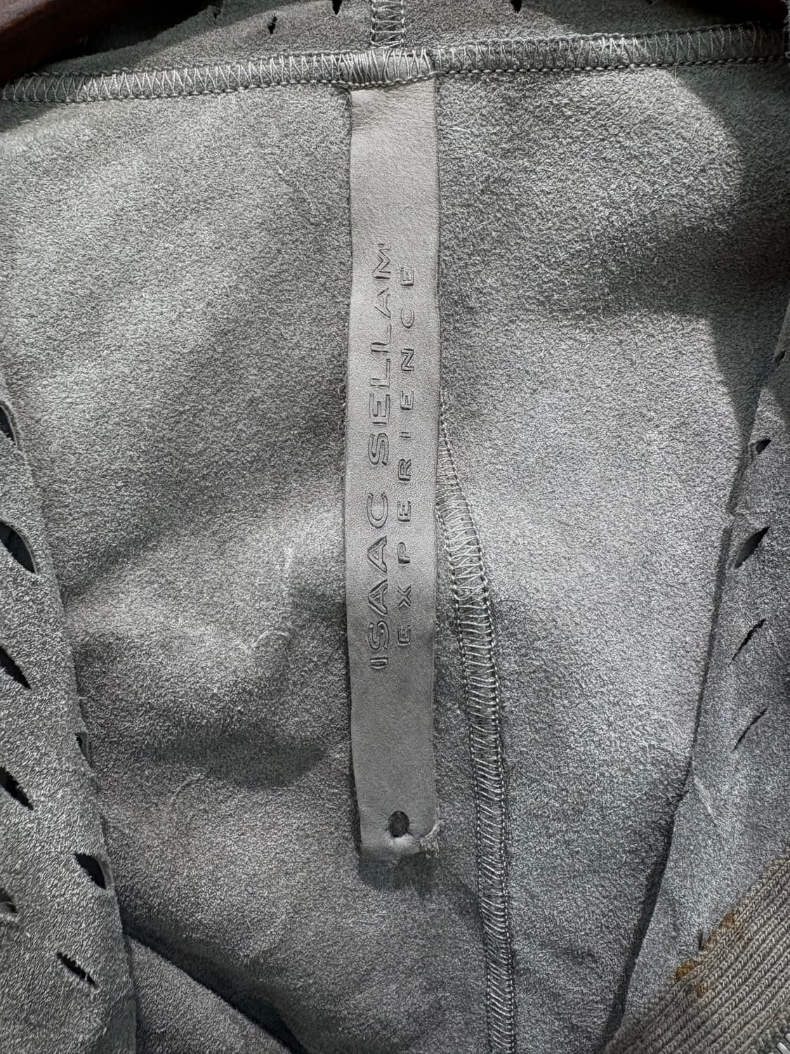 ISACC SELLAM 아이작 세럼 레더 후드 자켓 상품이미지10