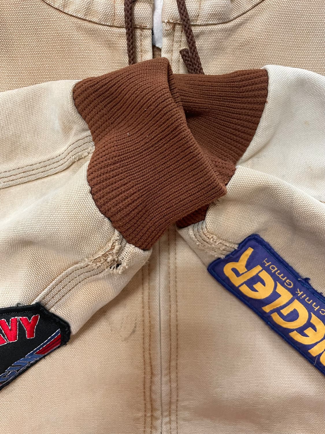 택포) 90s Made USA 칼하트 J131 빈티지 액티브 워크자켓 상품이미지3