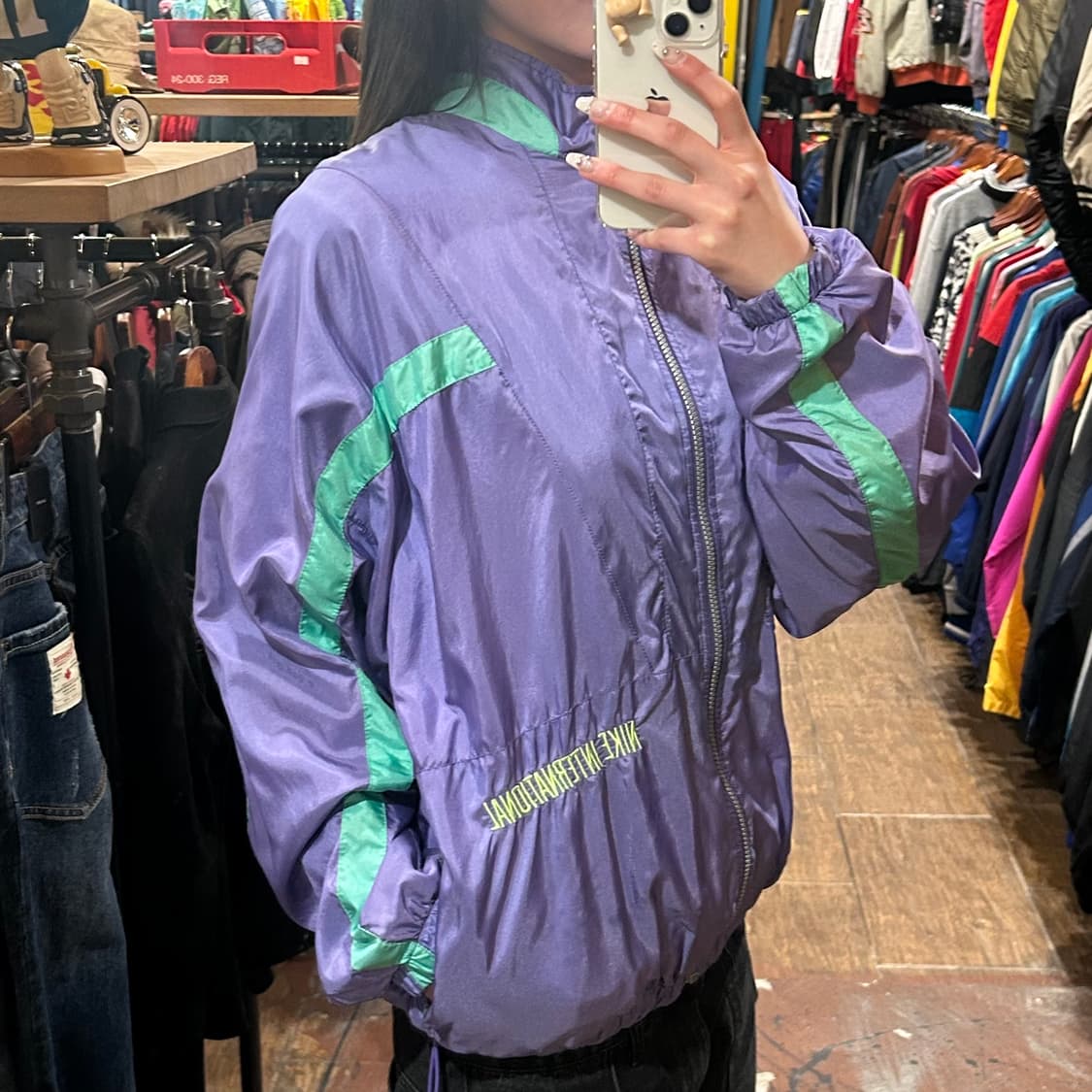 [HI] 나이키 바람막이 퍼플 상품이미지3