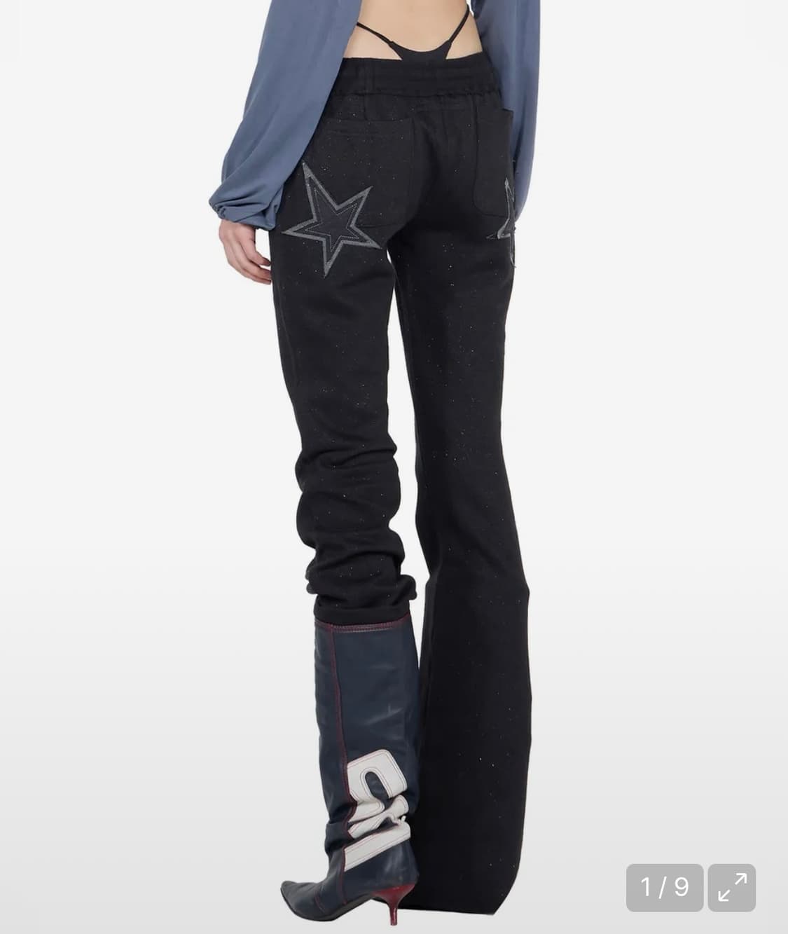 SCULPTOR 스컬프터 로우라이즈 부츠컷 바지 M 상품이미지1