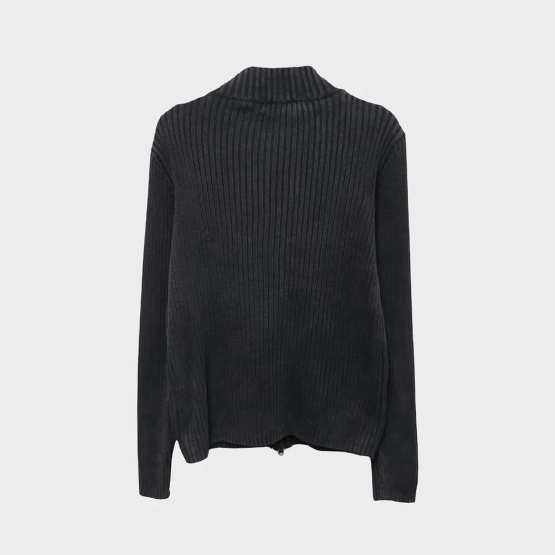 EFFECI 니트 포인트 집업 60411 상품이미지2